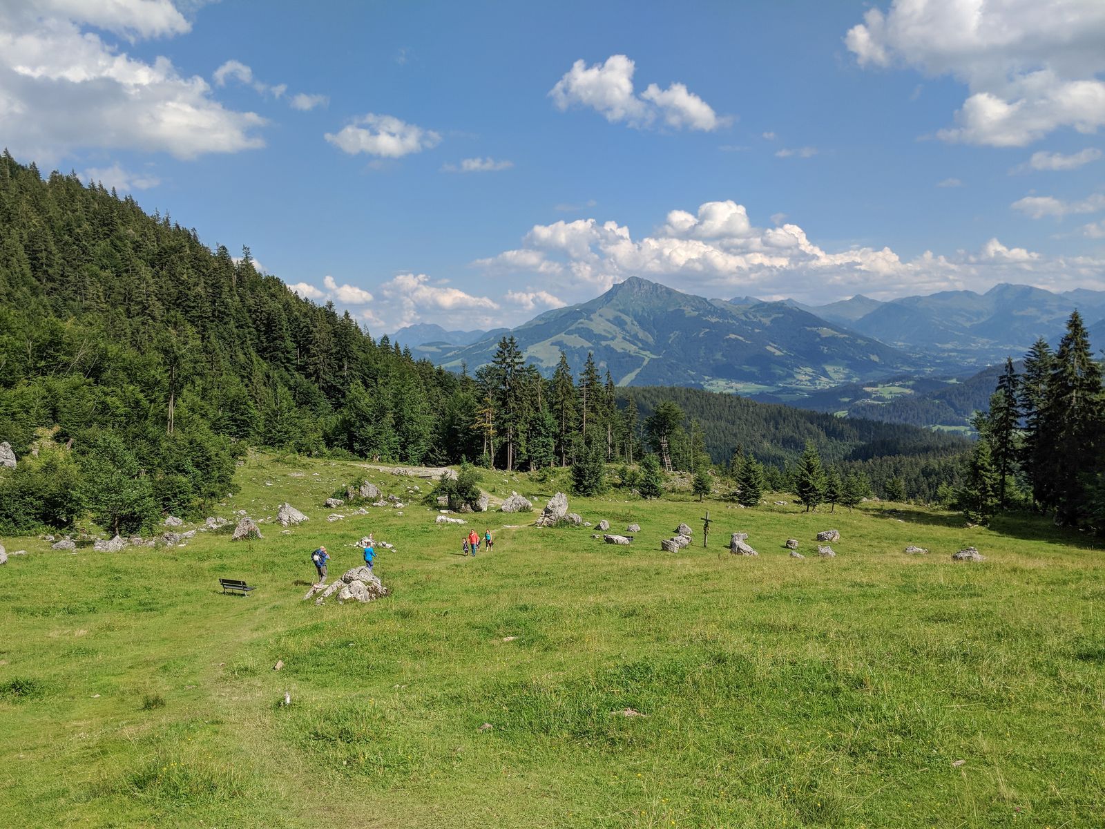 Wiesen und Berge
